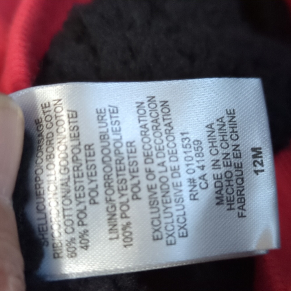 Adorable Spiderman Hooded Jacket 12M - Picture 4 of 4